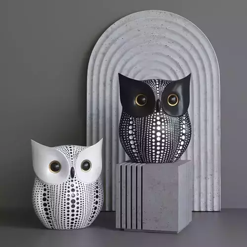 Owl Minimalistic Scandinavian decor