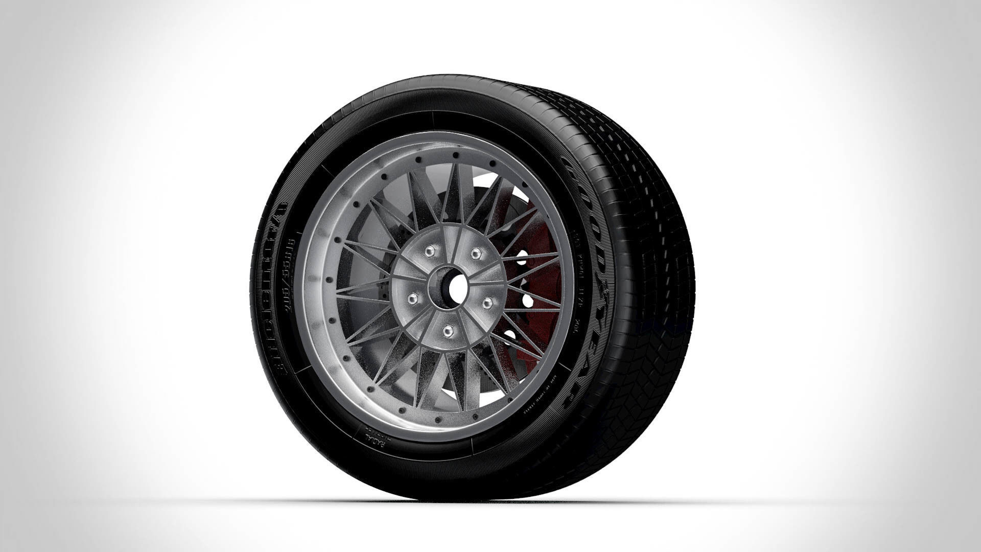 Wheel v4 3D model_2