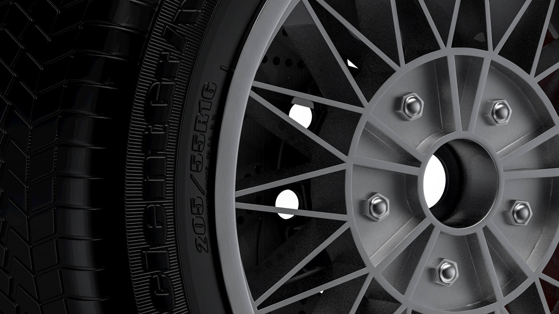 Wheel v4 3D model_6