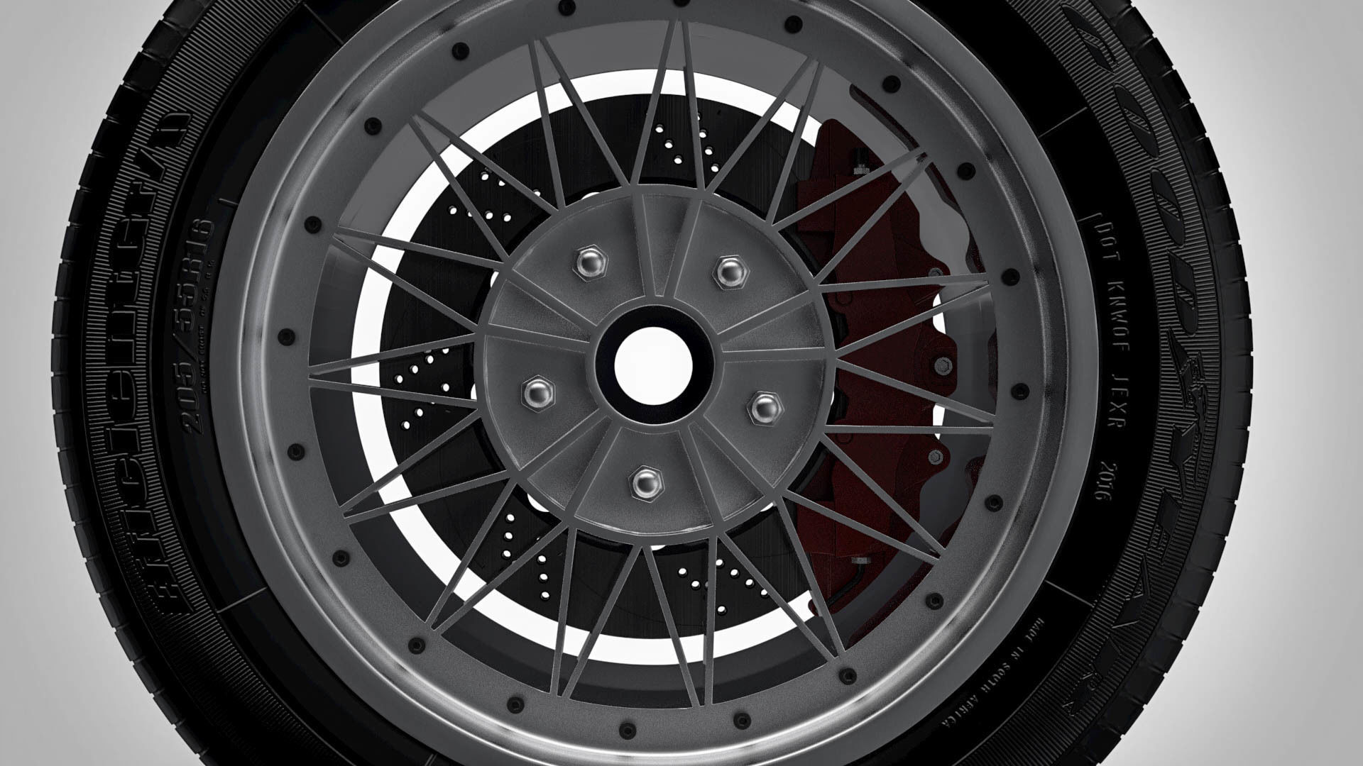 Wheel v4 3D model_5