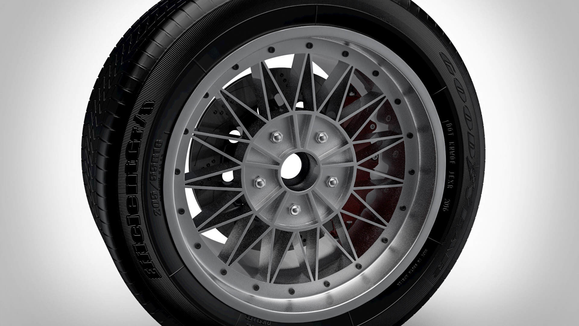 Wheel v4 3D model_4