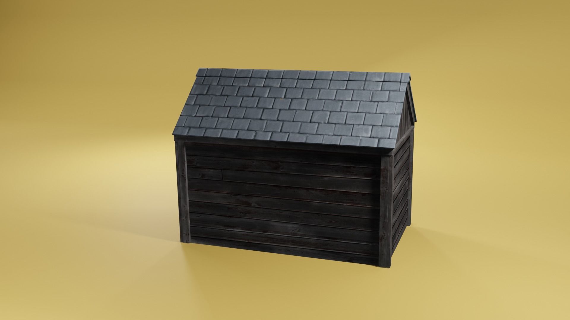 Shead Model Dirty Shed free VR / AR / low-poly 3D model | CGTrader