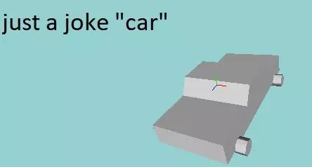 joke or prank car Free low-poly 3D model_0