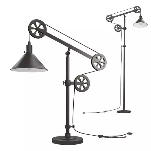 Carlisle Lamp - Set of 2 lamps 3D model