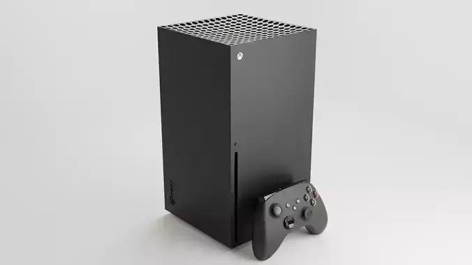 Xbox Series X console and controller