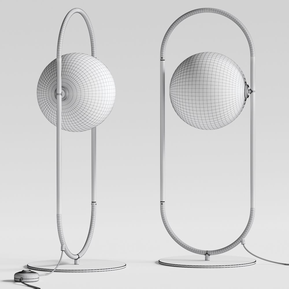 Aromas del Campo Abbacus Table Lamps 3D model_1