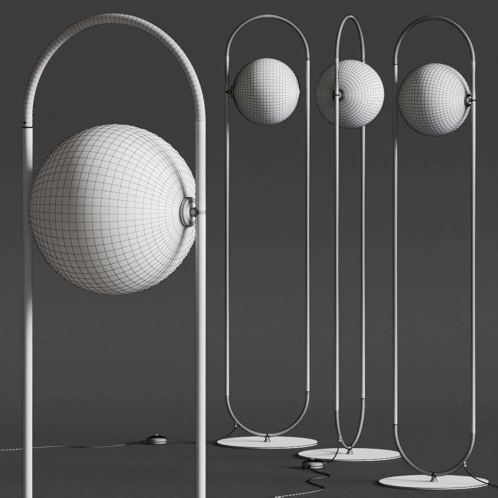 Aromas del Campo Abbacus Floor Lamps 3D model_1