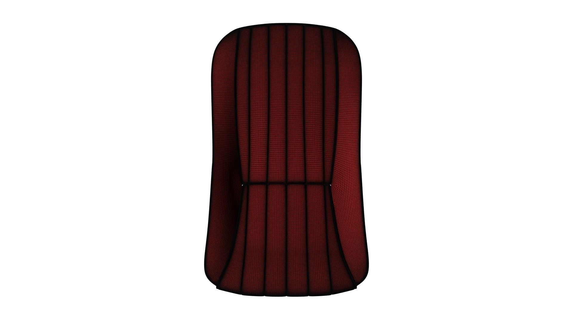 Seat v5 Low-poly 3D model_12