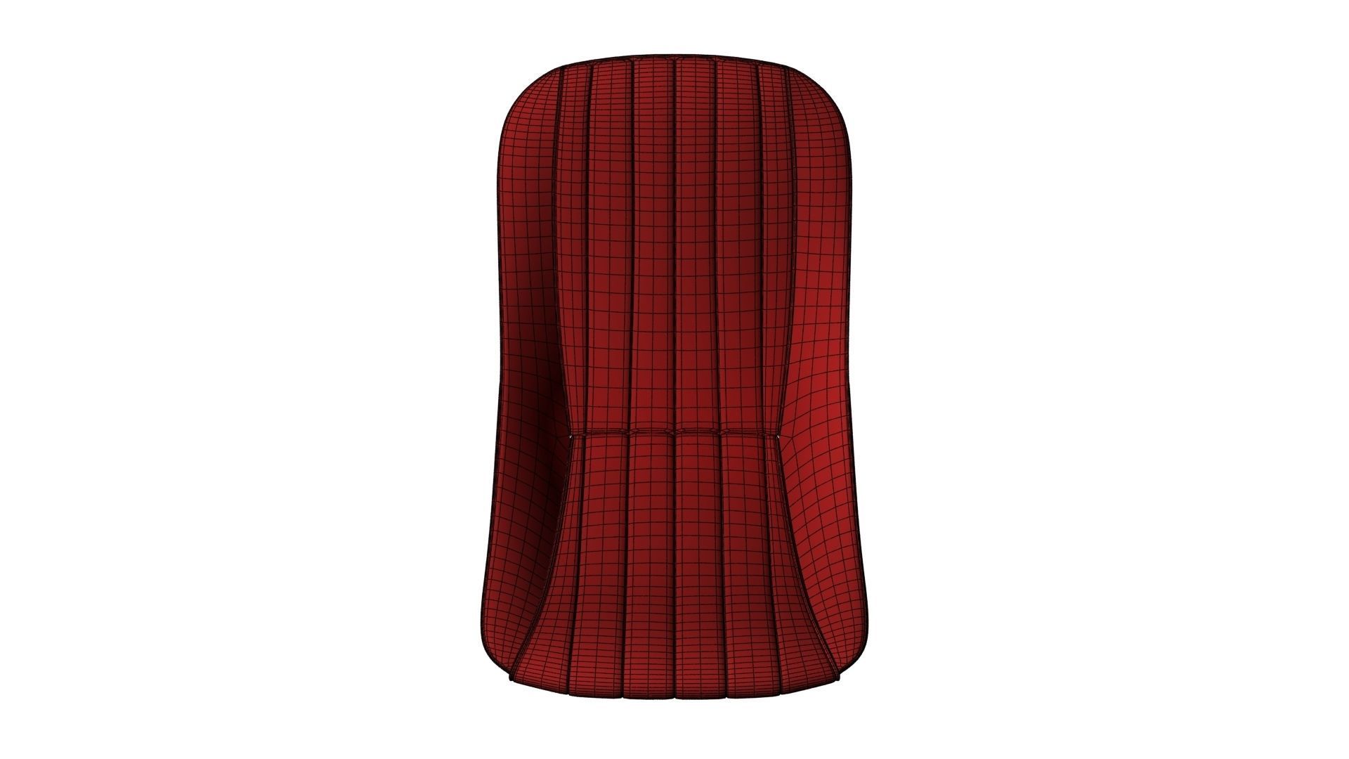 Seat v5 Low-poly 3D model_11