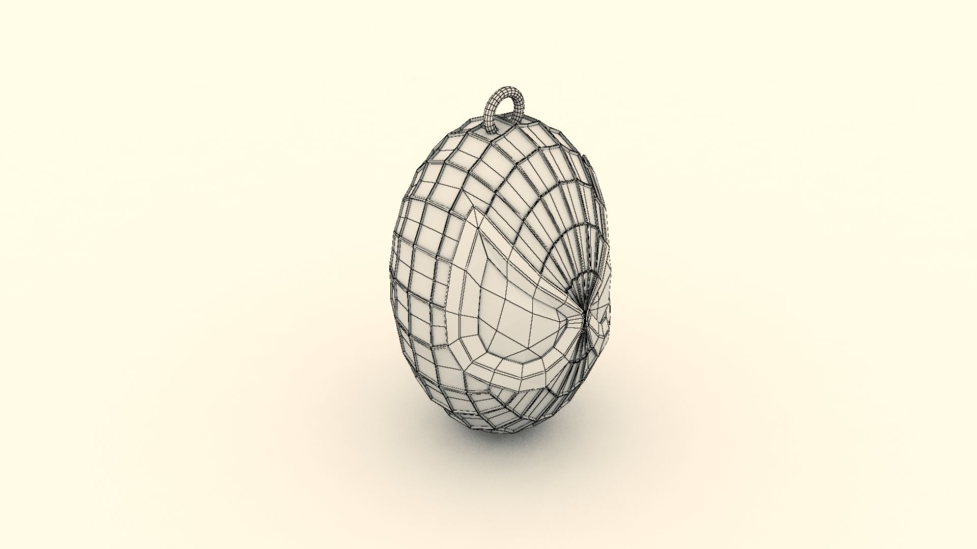 Spiderman Head Keychain Black 3D print model_10