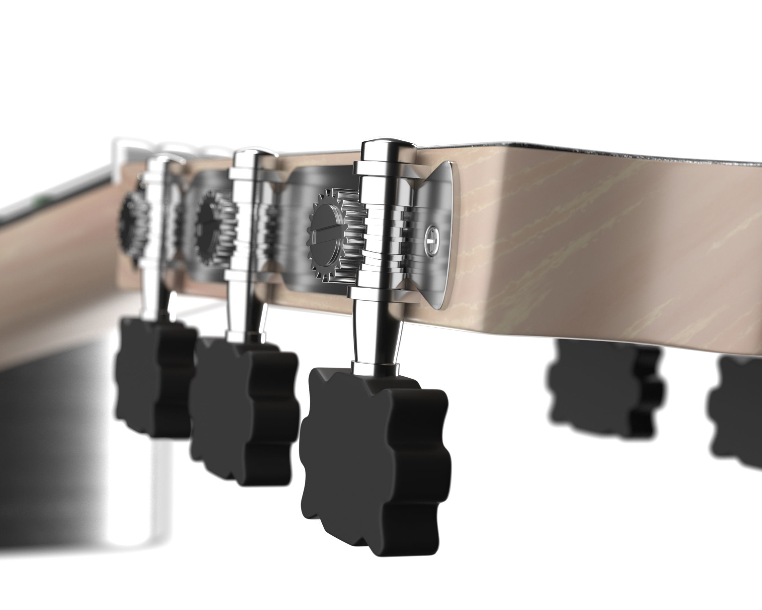 Classic Guitar Collection Low-poly 3D model_74