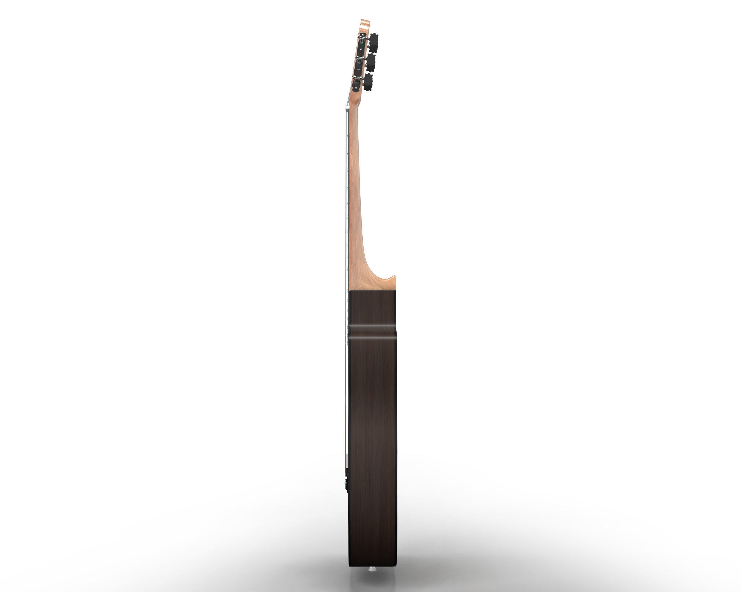 Classic Guitar Collection Low-poly 3D model_61