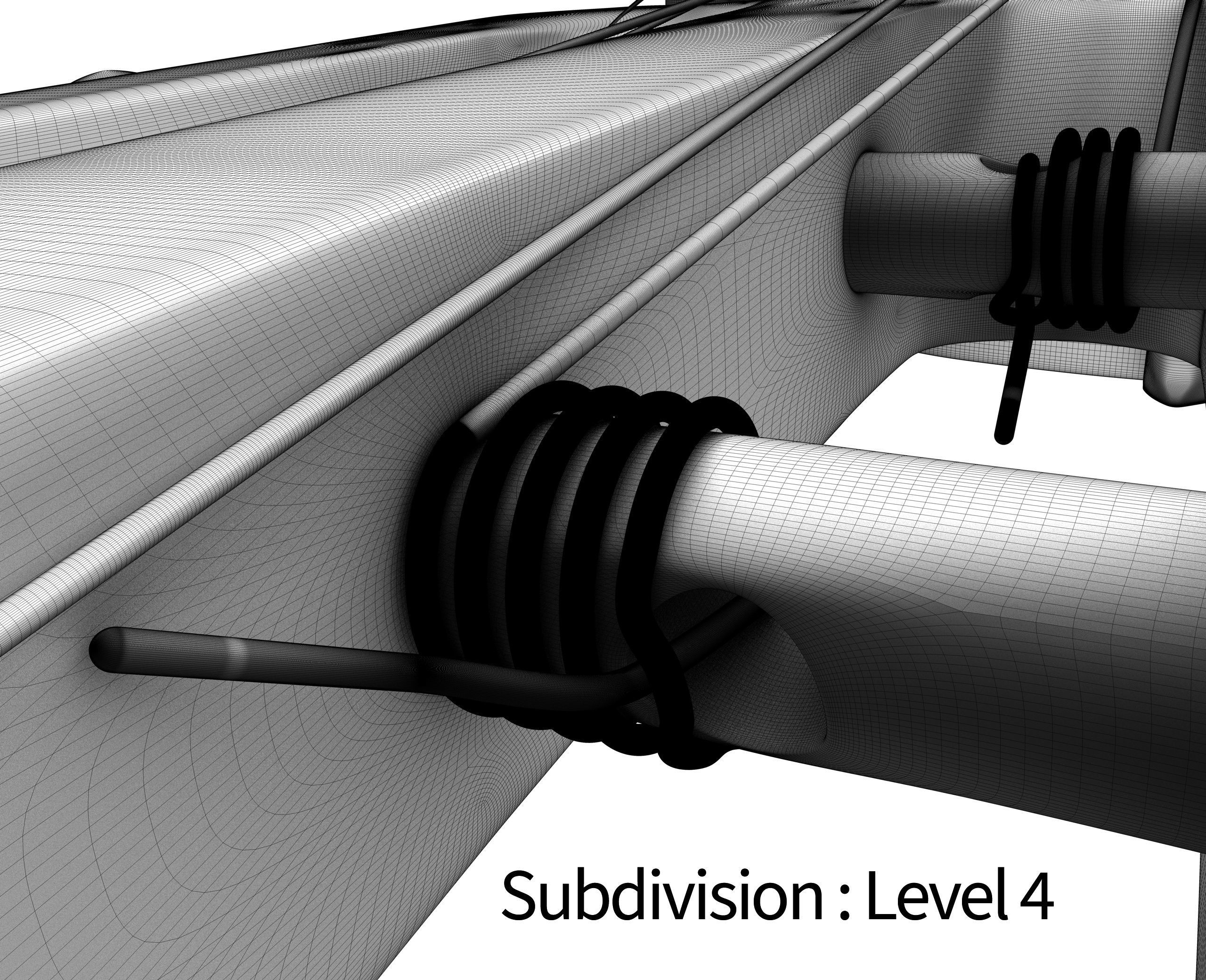 Classic Guitar Collection Low-poly 3D model_117