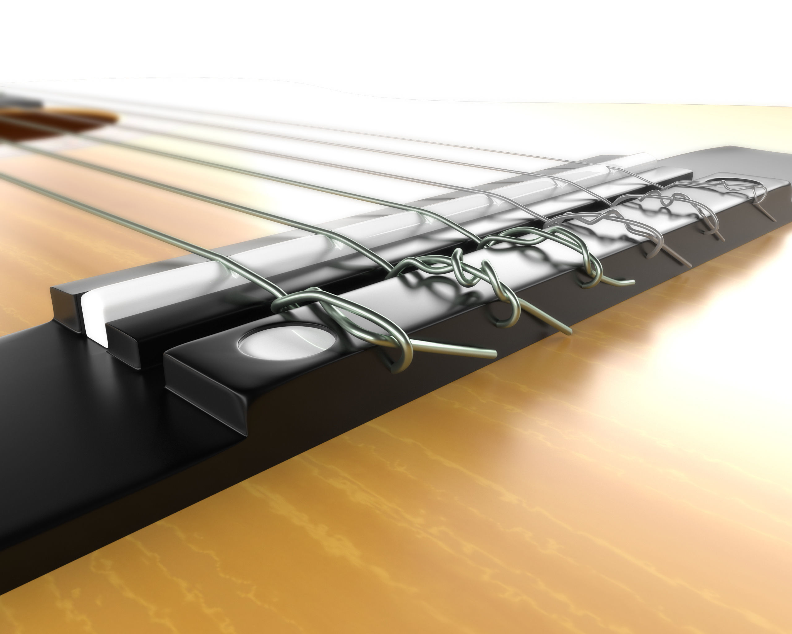 Classic Guitar Collection Low-poly 3D model_49