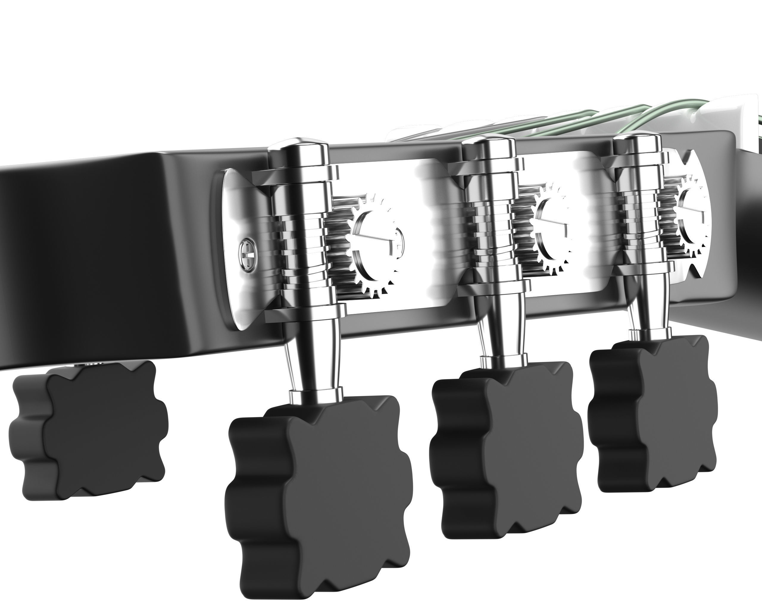 Classic Guitar Collection Low-poly 3D model_30