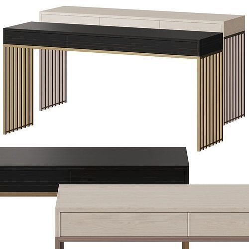 Stylish Club His Console Tables 3D model