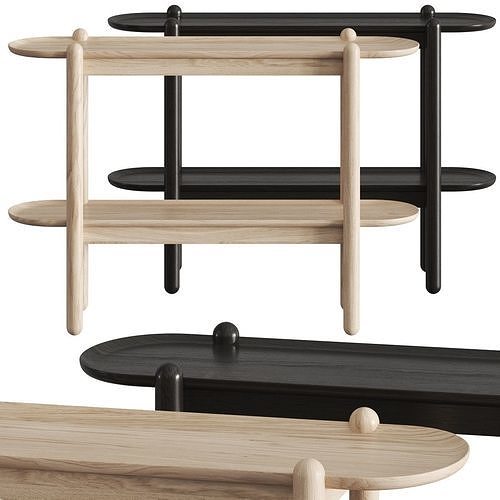 Karpenter East Console Tables 3D model