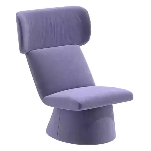 Sancal ELLE  Wing armchair 3D model