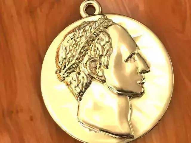 Ceaser jewel pendant 3d 