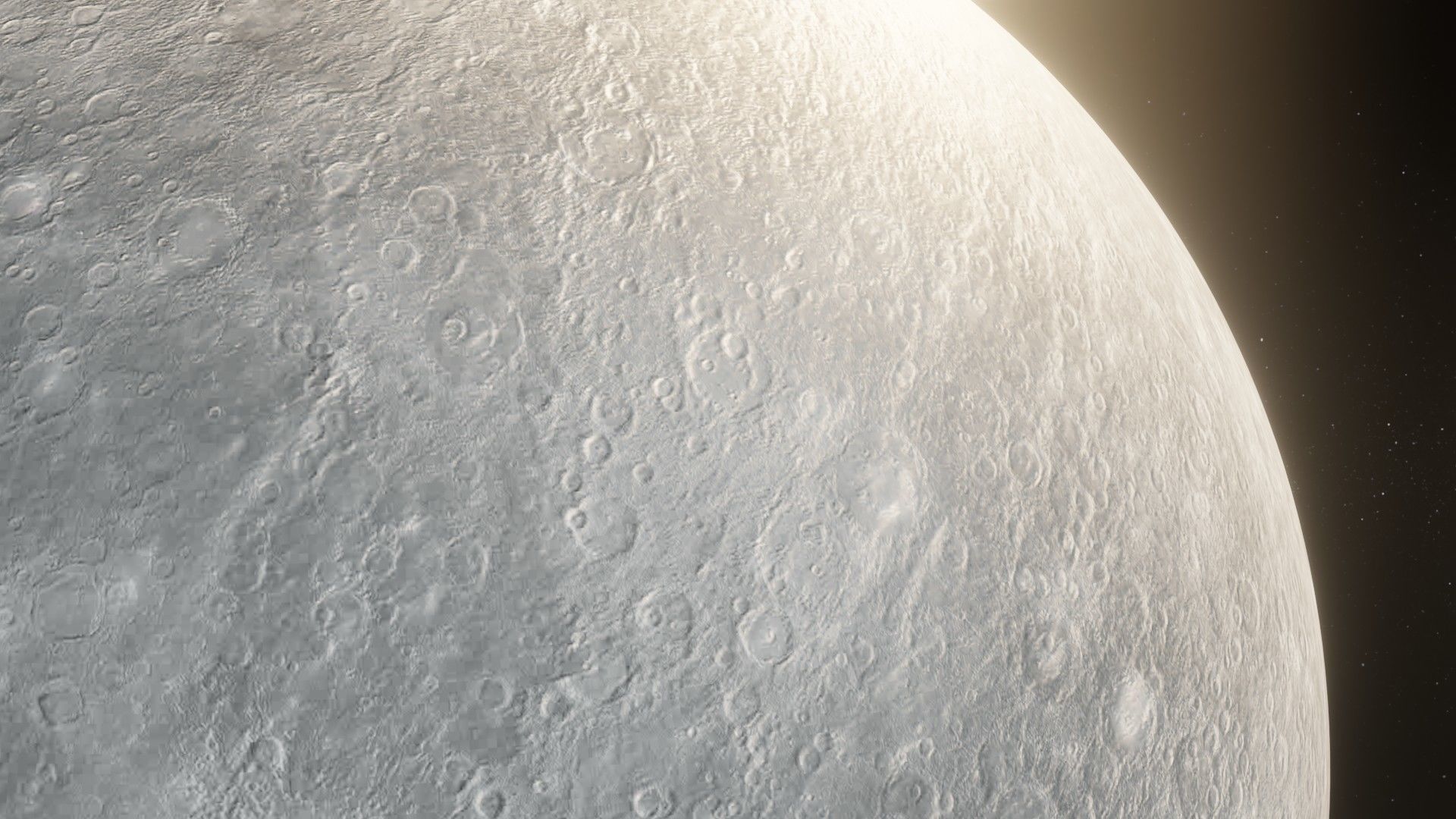 Photorealistic Mercury 8k Textures 3D Model Low-poly 3D model_15