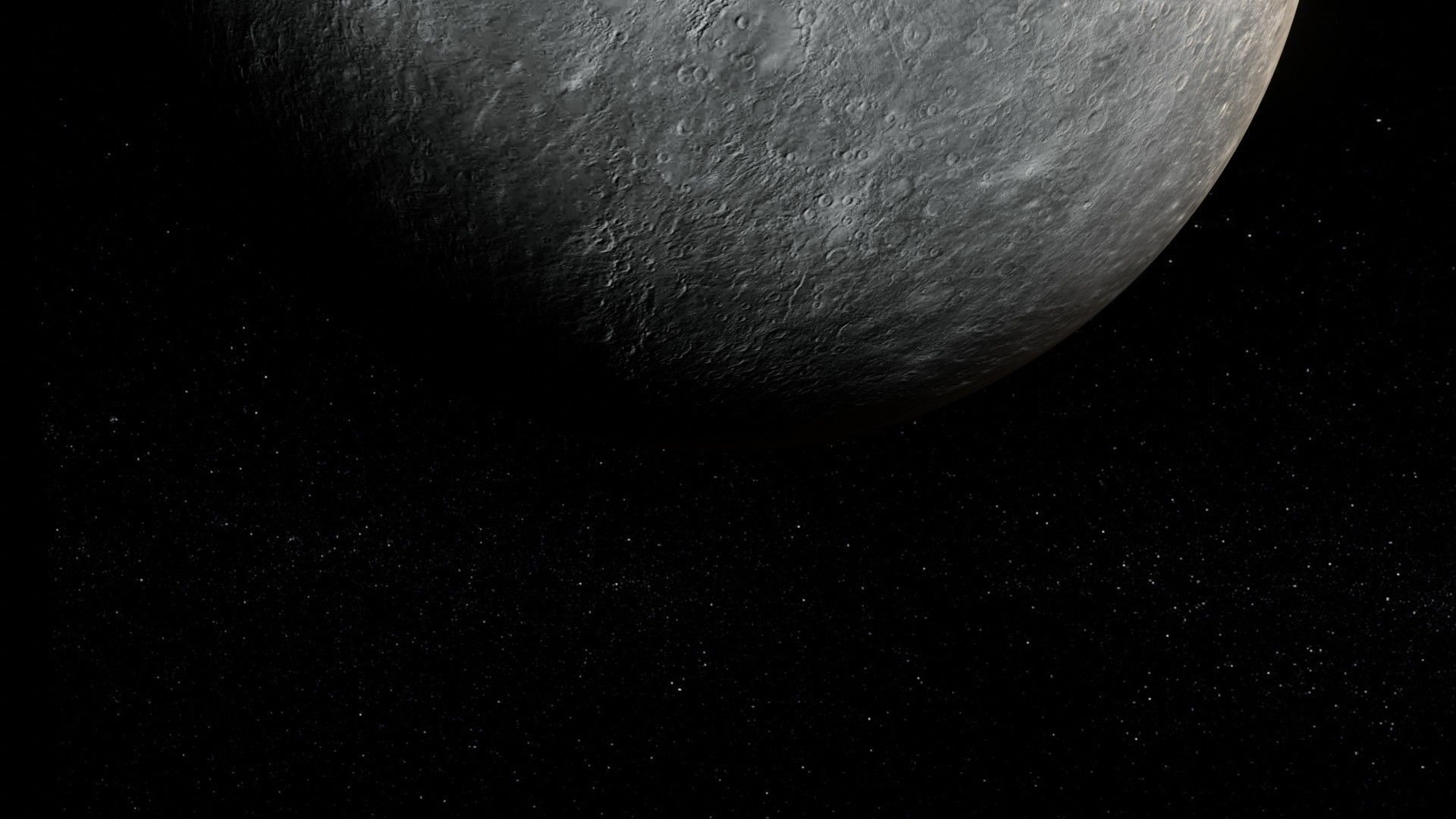 Photorealistic Mercury 8k Textures 3D Model Low-poly 3D model_12