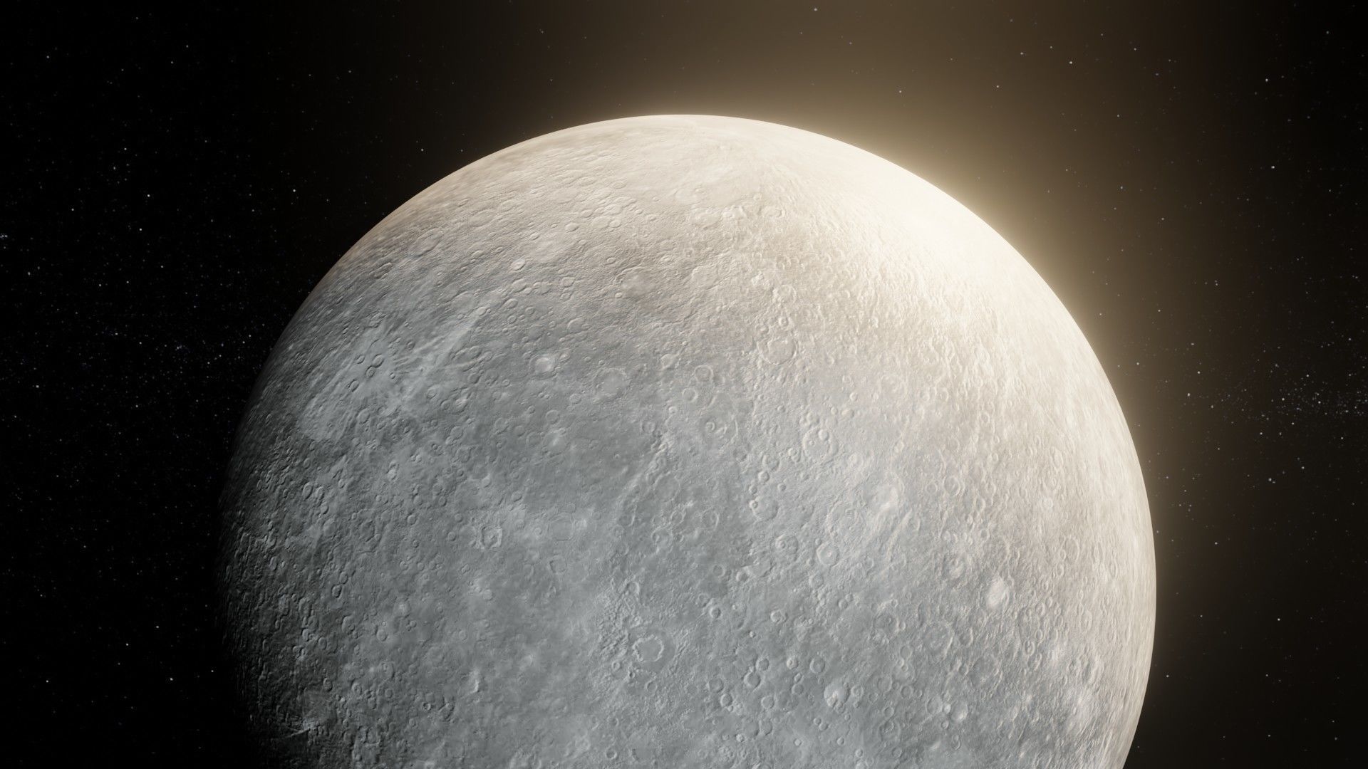 Photorealistic Mercury 8k Textures 3D Model Low-poly 3D model_18