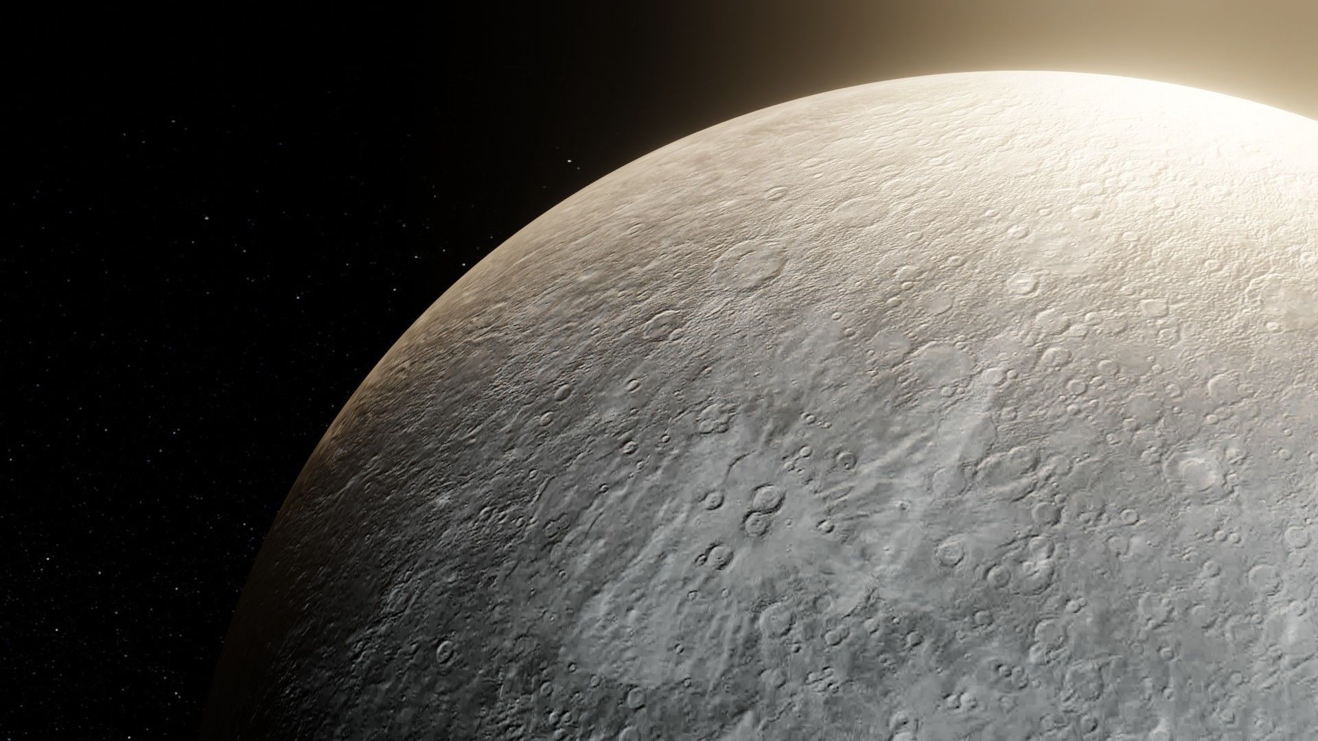 Photorealistic Mercury 8k Textures 3D Model Low-poly 3D model_13