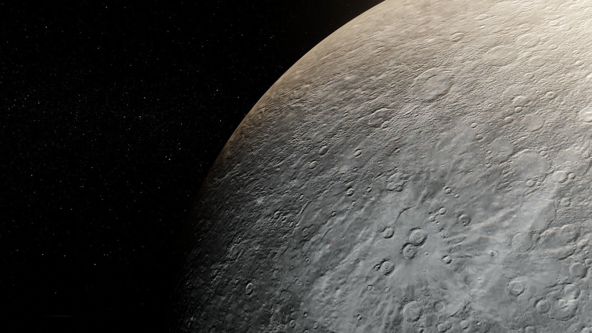 Photorealistic Mercury 8k Textures 3D Model Low-poly 3D model_2