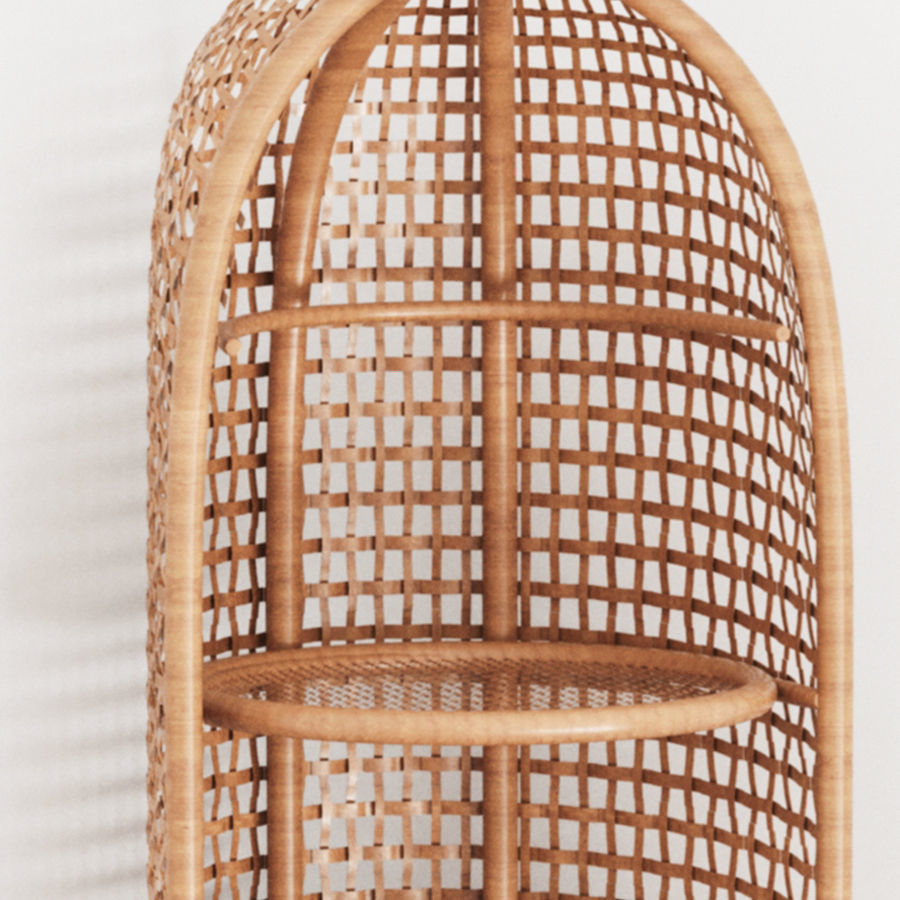 3 Tier Corner Shelf 3D model_3