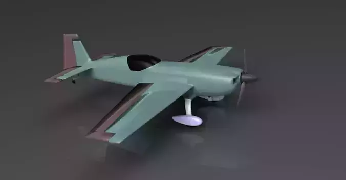 Extra 330sc Low-poly 3D model