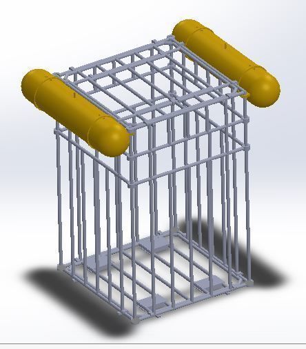 MADELMAN SHARK JAIL 3D print model_4