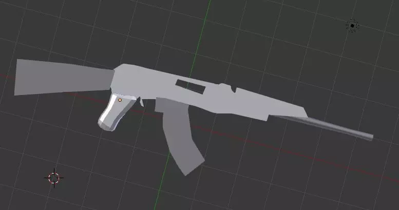 AK 47 ASSAULT RIFLE 3D model_0