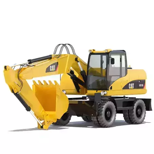 Wheel Excavator Cat 315D 3D model