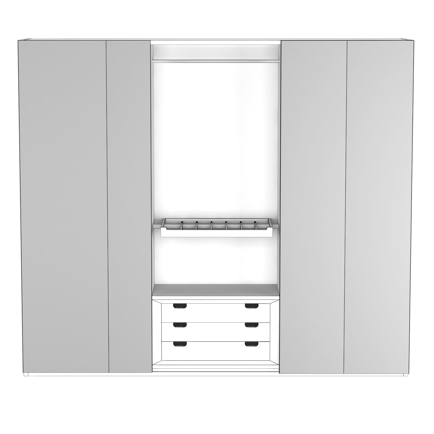 ARMADIO XILO 3D model_4