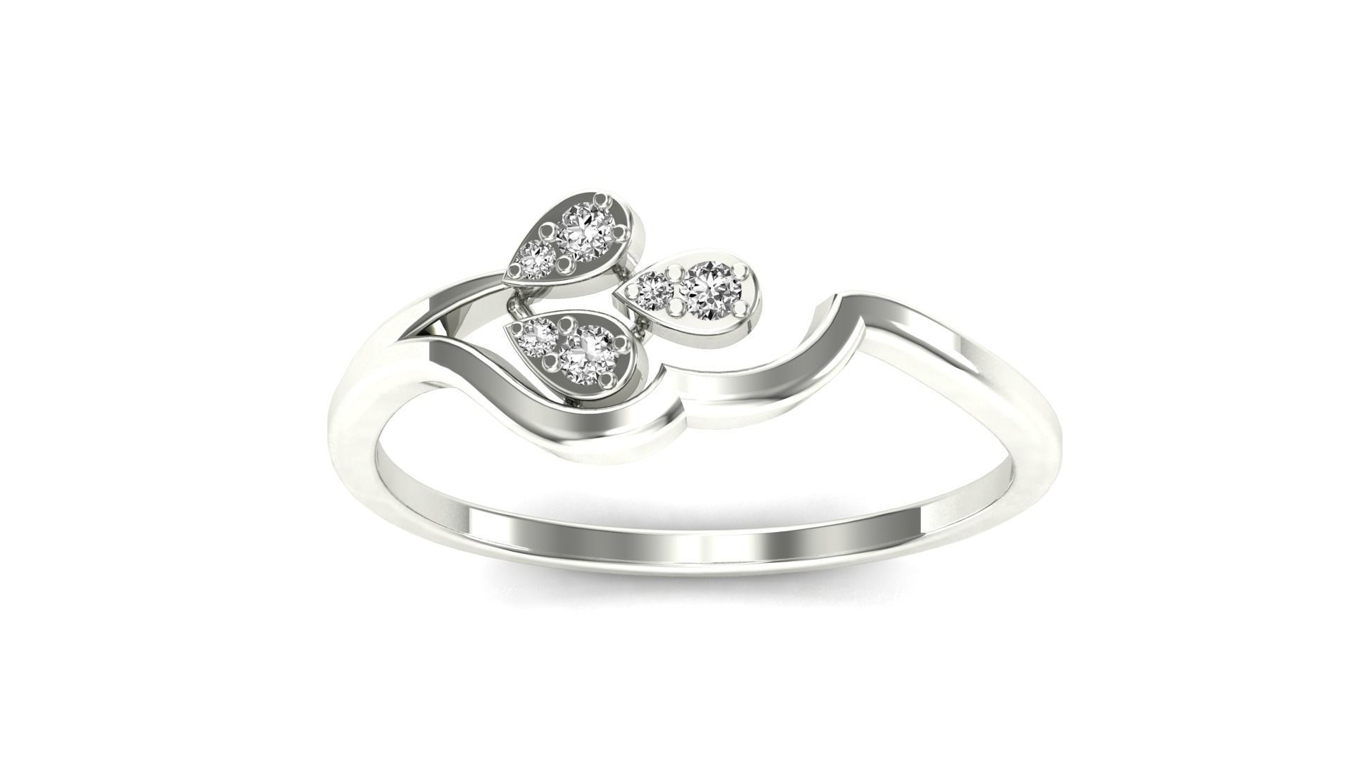 Ring-112 diamond ring 3D print model_21