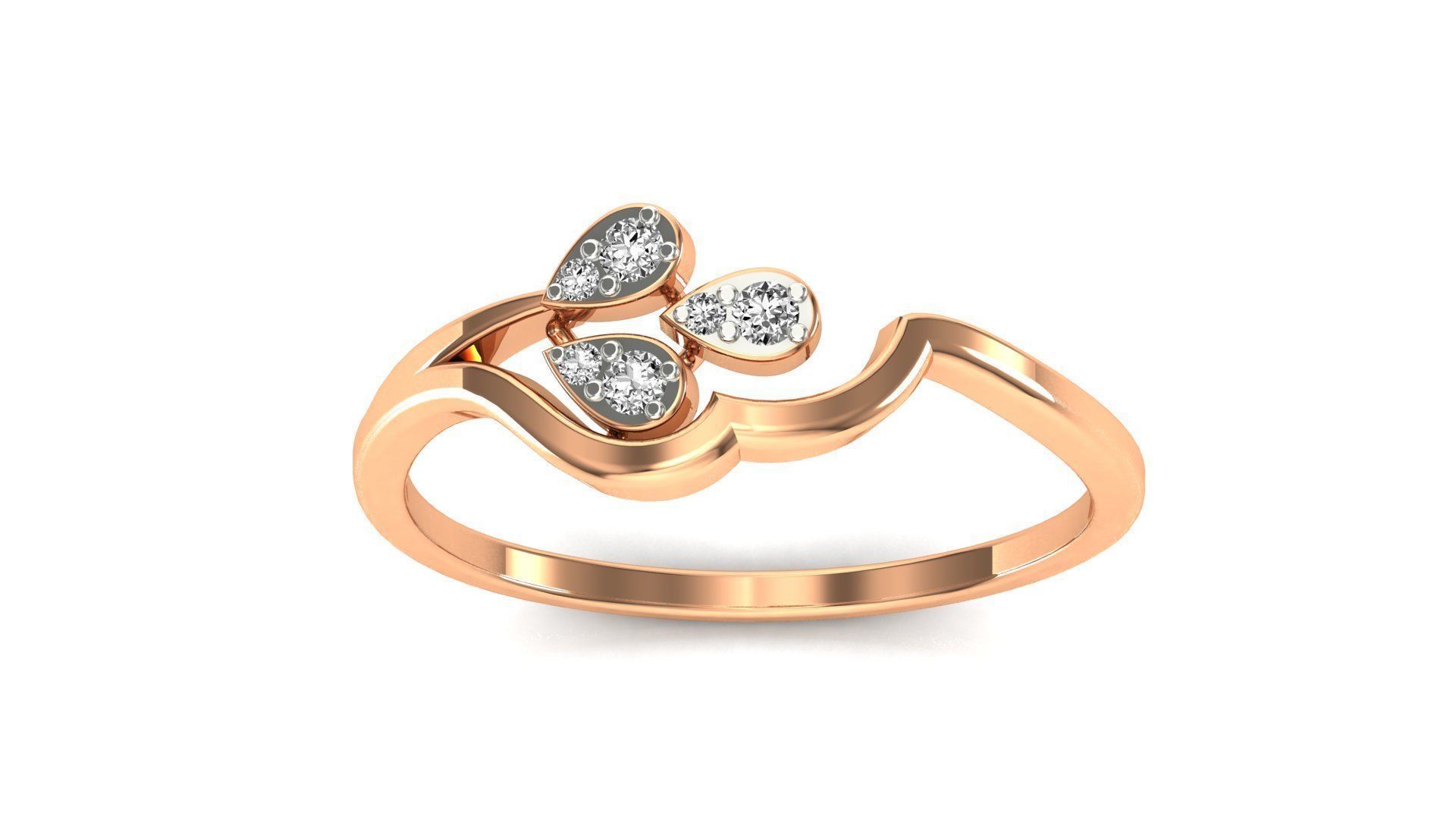 Ring-112 diamond ring 3D print model_18