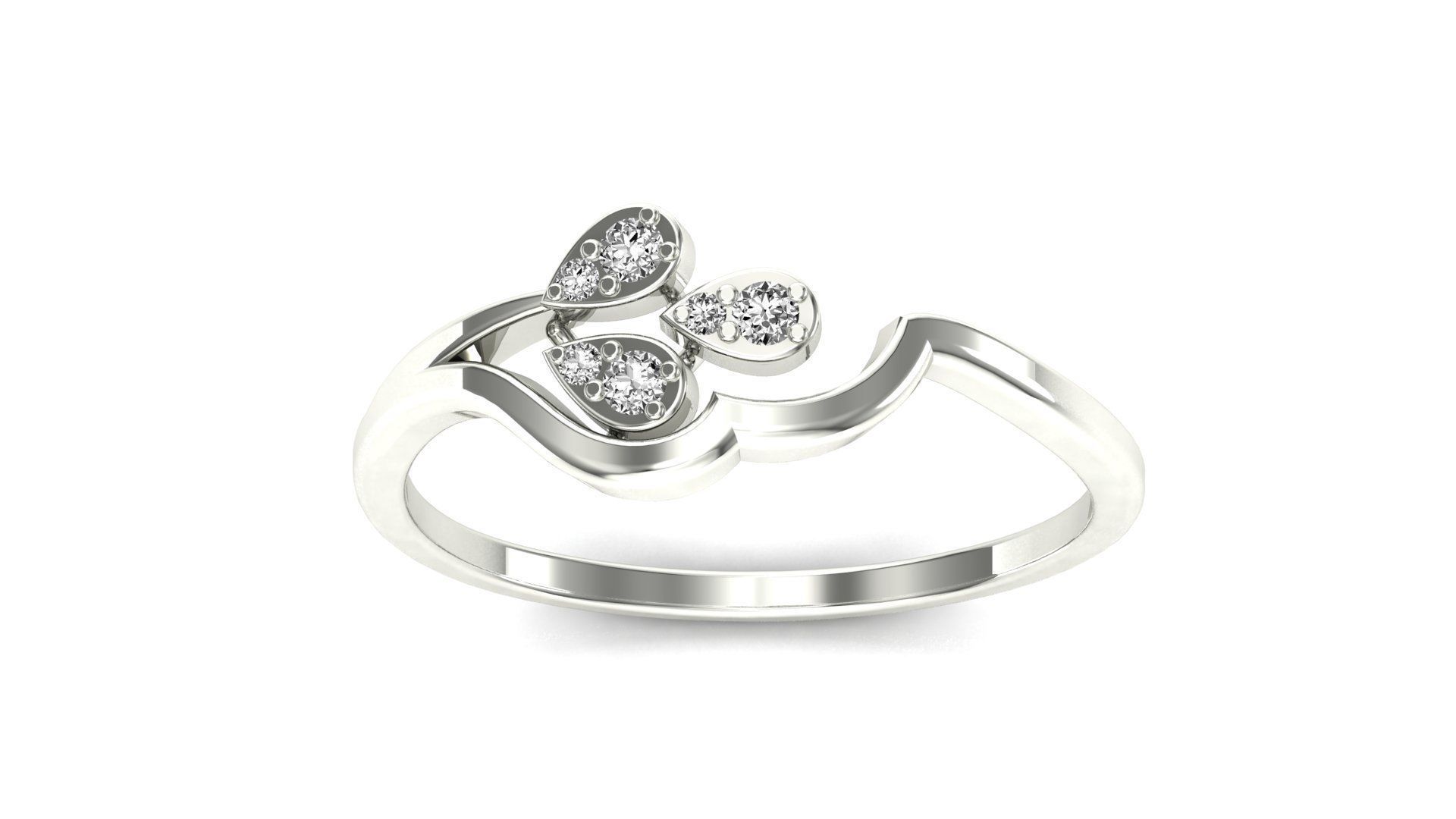 Ring-112 diamond ring 3D print model_20