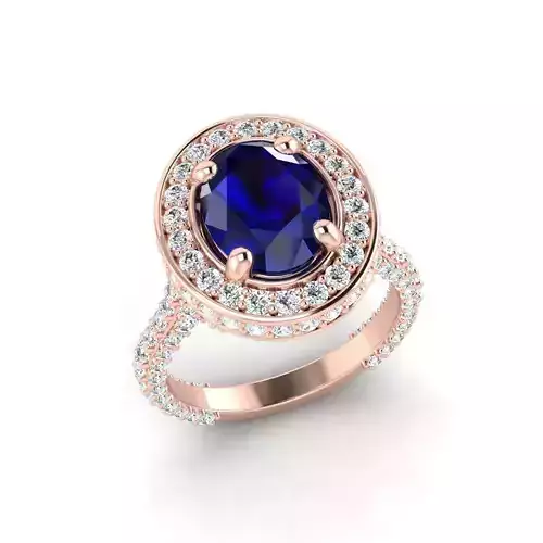 Oval Engagement Ring