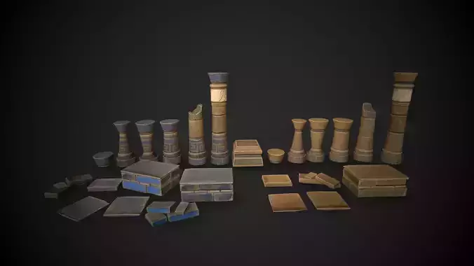 Stylized Ruins pack