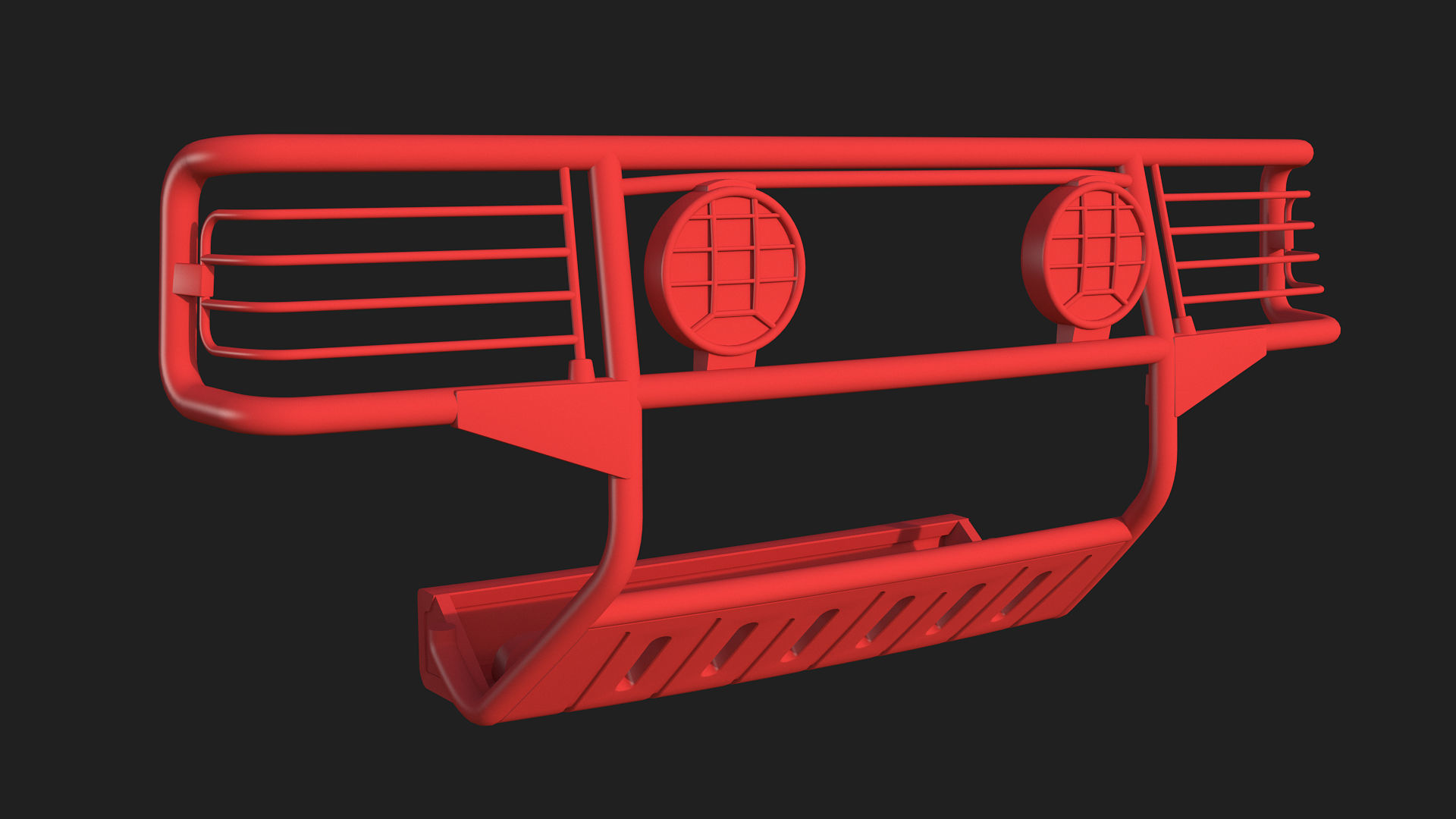 Volkswagen Golf II Country - Body and Interior 3D print model_18