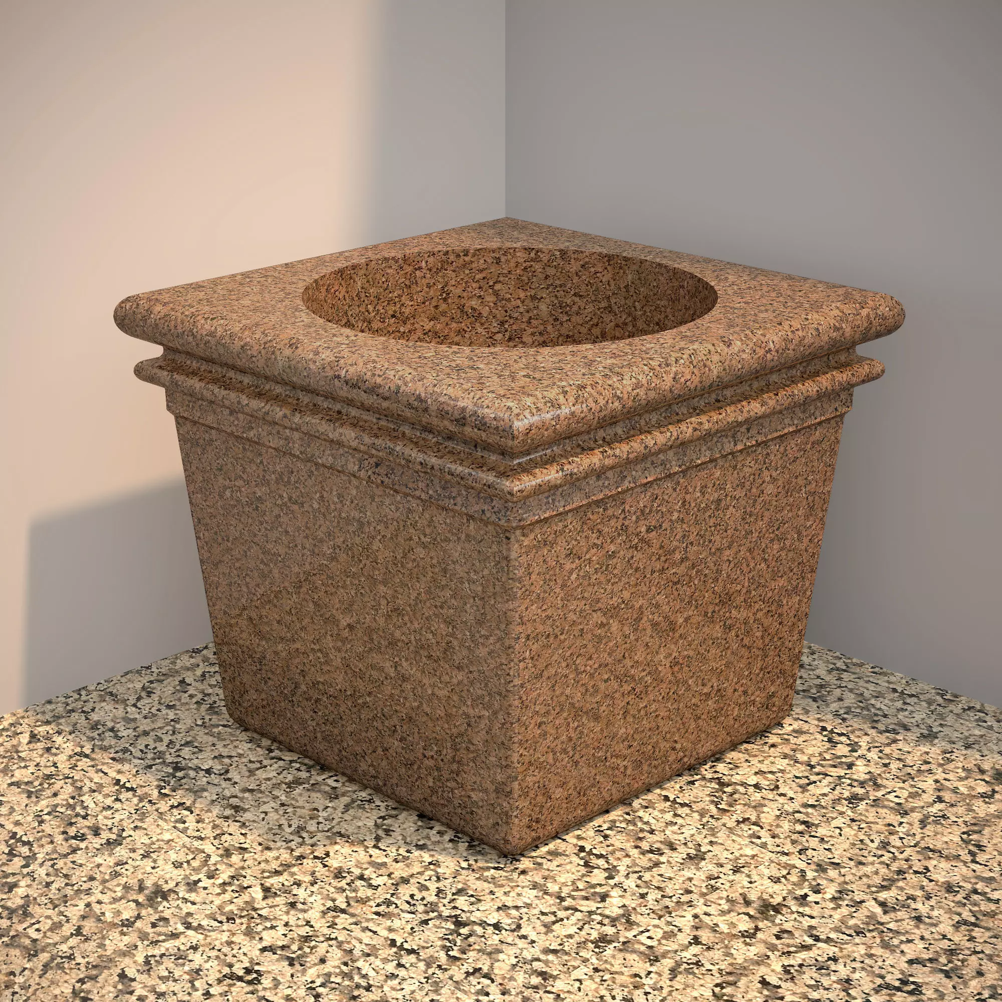 PLANT POT 04 Free 3D model