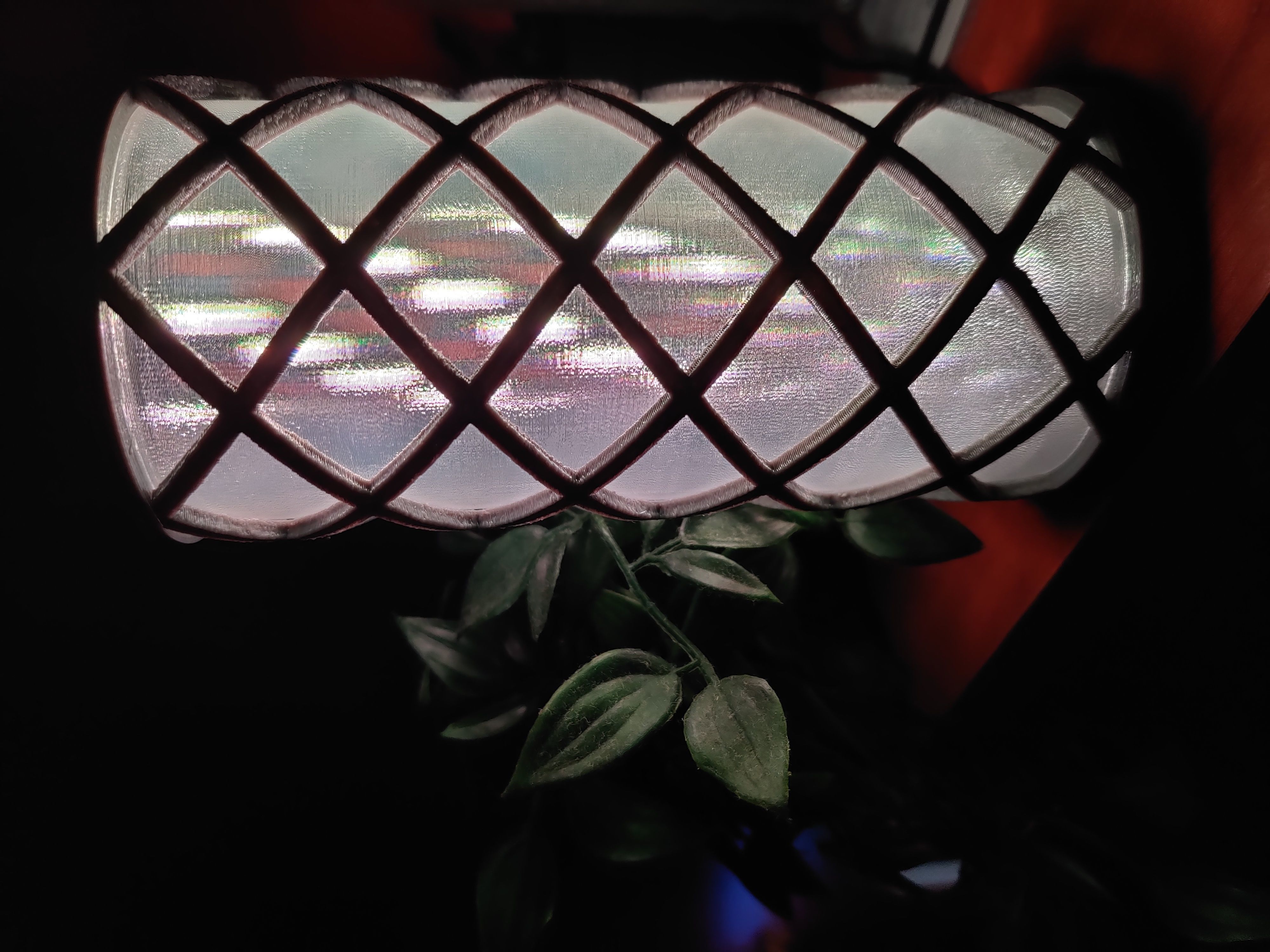 Wire helix lamp 3D print model_4