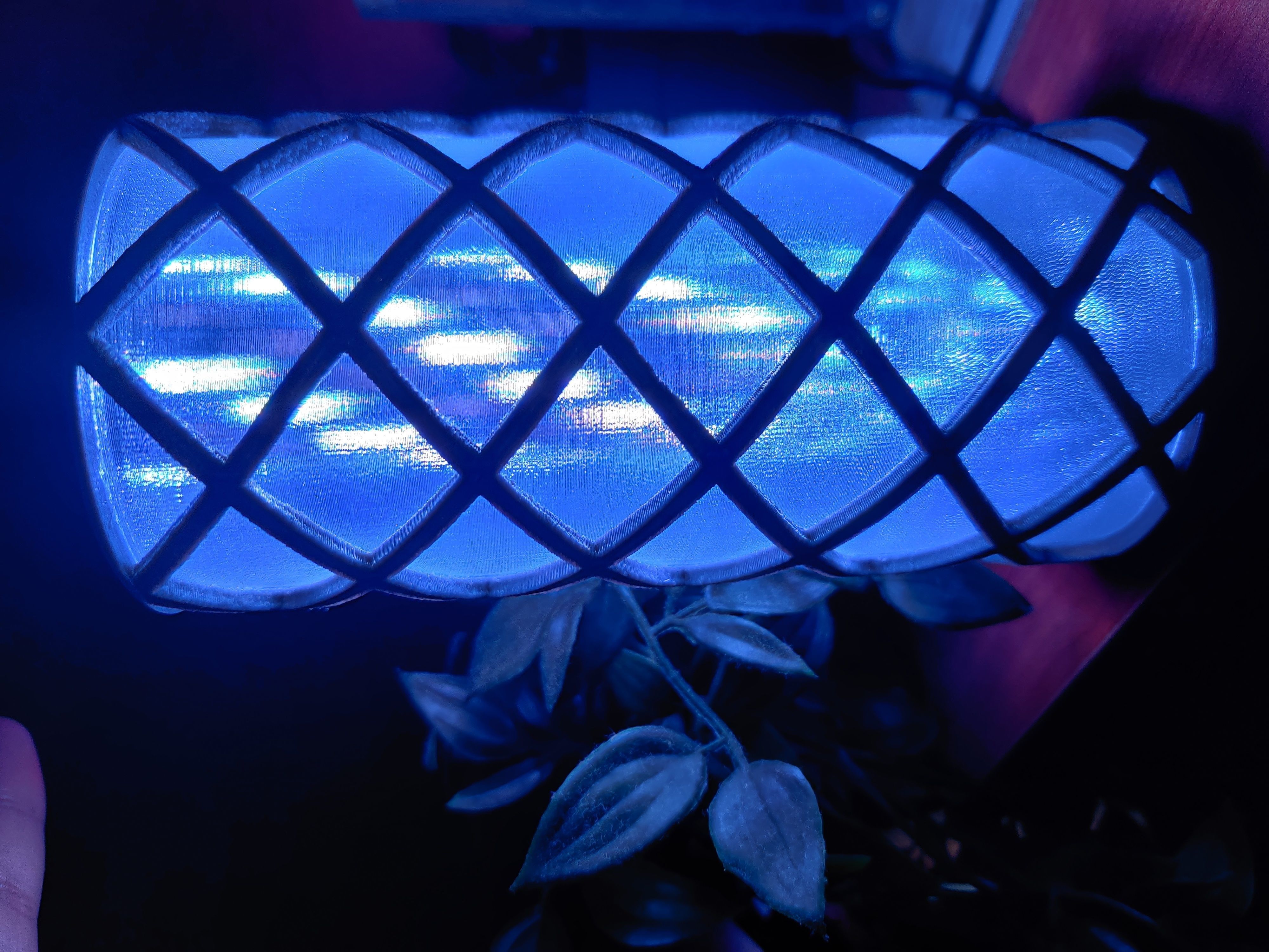 Wire helix lamp 3D print model_5