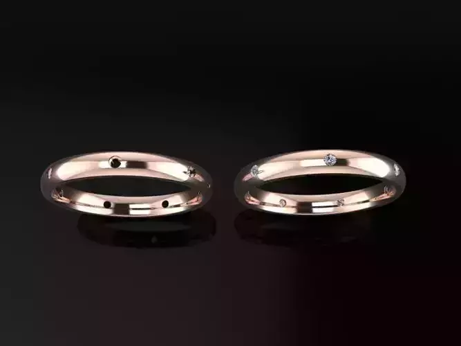 Dainty Infinity Diamond Band Ring and Fashion Wear Size7