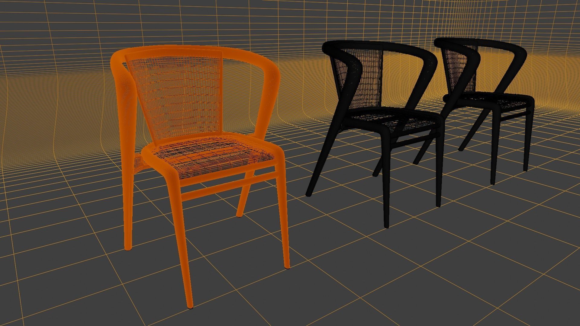 Portoguese chair 3D model 3D model_2