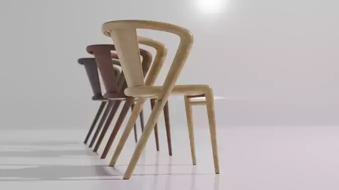 Portoguese chair 3D model
