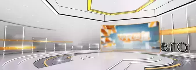 3D Virtual Stage Set