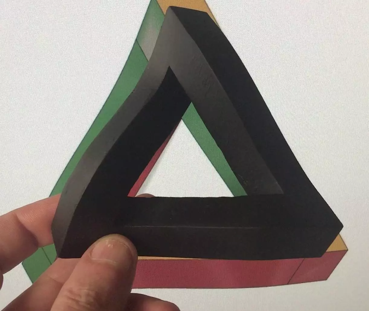 Penrose Triangle 3D print model_0