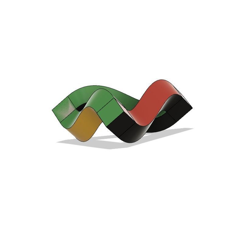 Penrose Triangle 3D print model_4