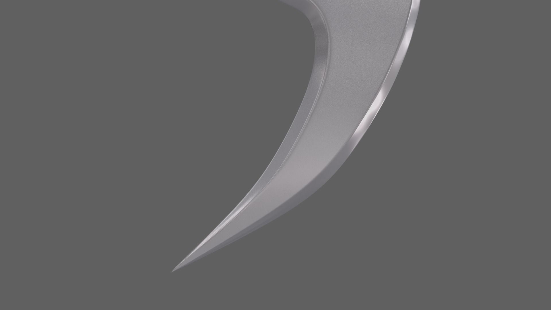Battle scythe 3D model_6